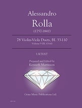 78 Violin Viola Duets #9 cover